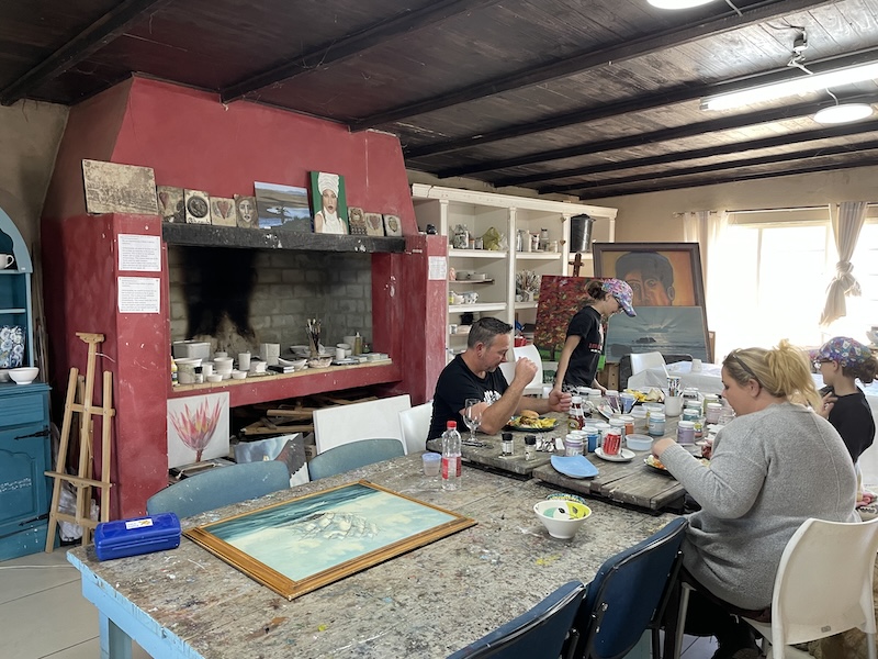 Anna Beulah Farm Clay Painting Room